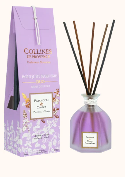 Bouquet parfumé Patchouli Tonka Collines de Provence