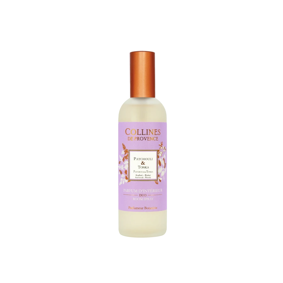 Parfum d'Intérieur Patchouli & Tonka 100ml Collines de Provence