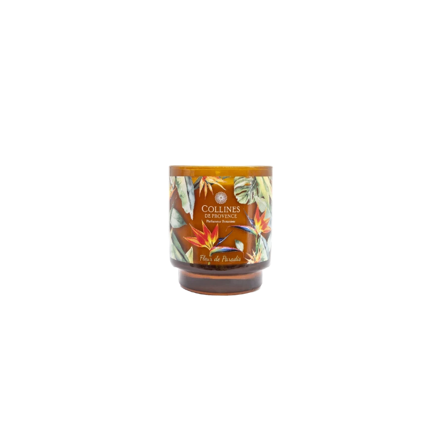 Bougie Fleur de Paradis 220g Collines de Provence