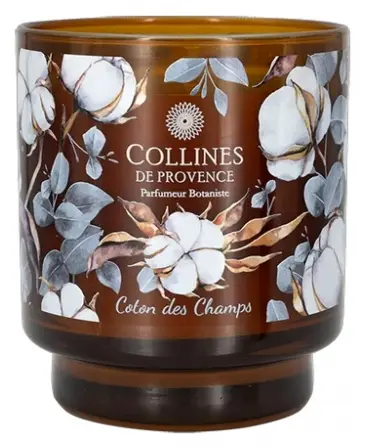 Bougie Coton des Champs 220g Collines de Provence