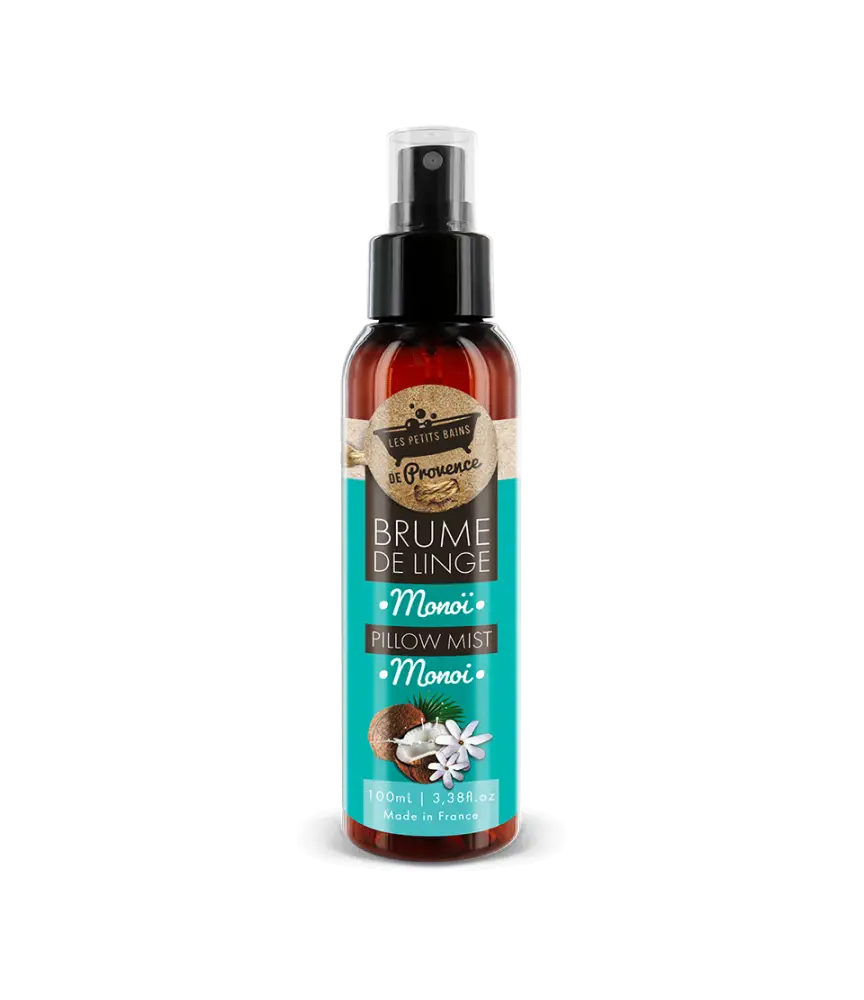 [724Ph240029883] Brume de Linge 100ml Monoi Les Petits Bains de Provence