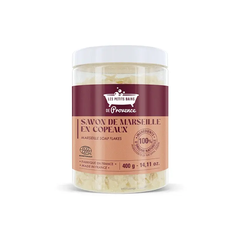 [724Ph240029902] Savon de Marseille en Copeaux 400 g Les Petits Bains de Provence