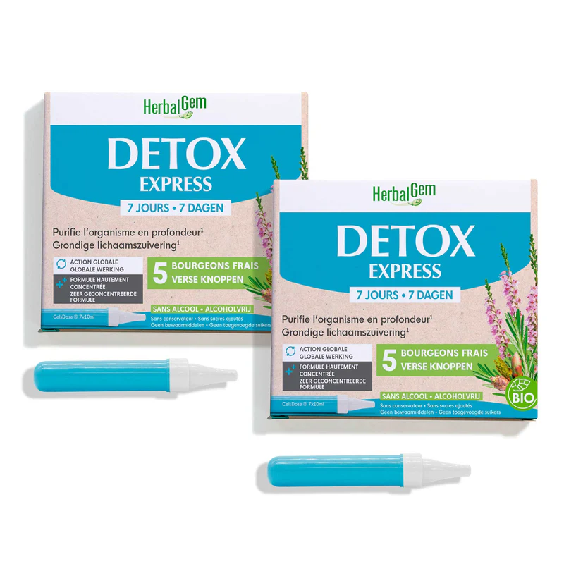 Detox Express Duo Promo 7x10ml HerbalGem