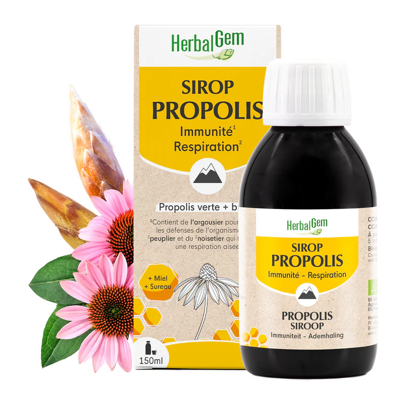 [724Ph240029939] Sirop à la Propolis Adultes 150ml HerbalGem