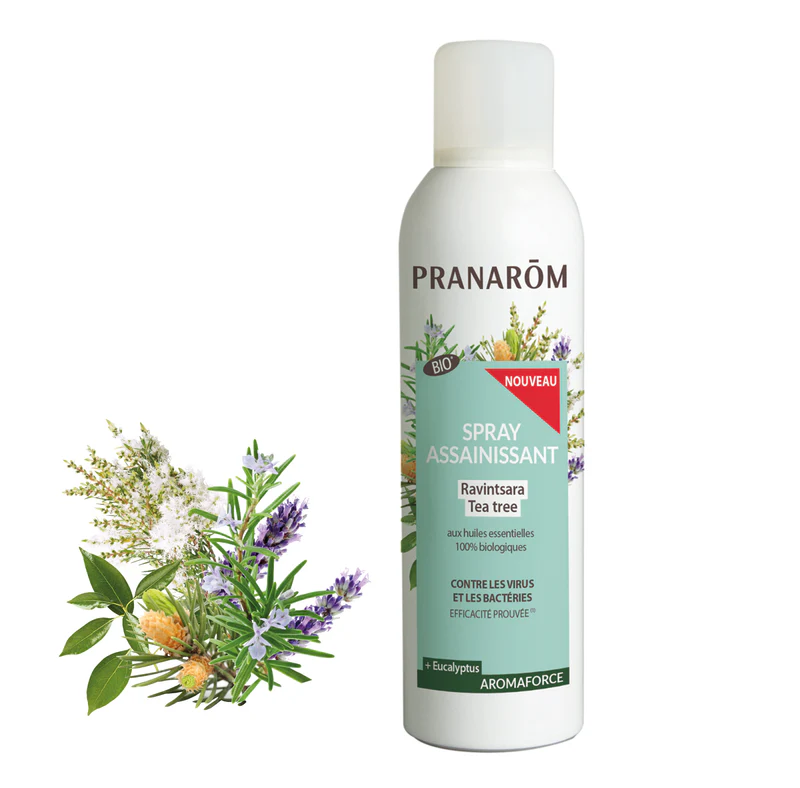 [724Ph240029949] Spray Assainissant  Ravintsara Tea Tree 400ml Pranarôm