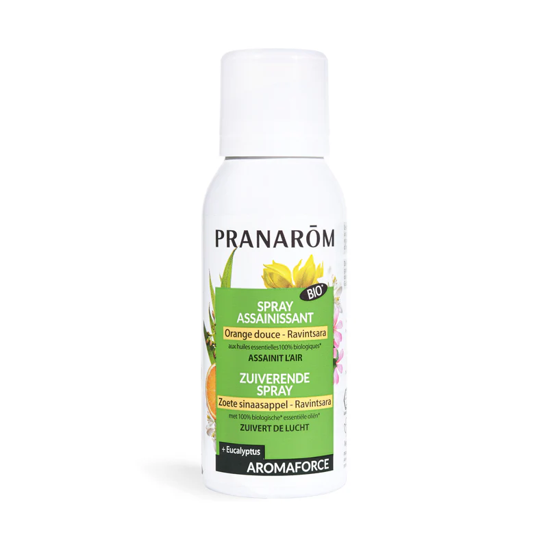 [724Ph240029953] Spray Assainissant Orange Douce Ravintsara Bio 75ml Pranarôm