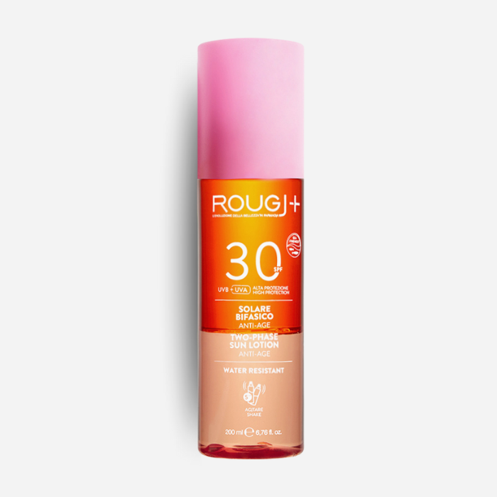 [724Ph240030121] Solaire Biphasique SPF30 Anti-Age 200ml RougJ