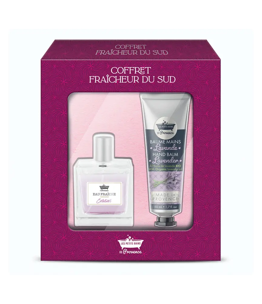 Coffret Fraicheur du Sud Les Petits Bains de Provence