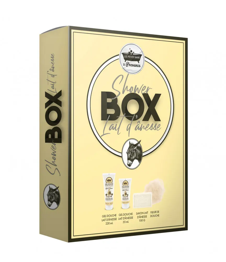 [724Ph240030135] Shower Box Lait d'Anesse Les Petits Bains de Provence