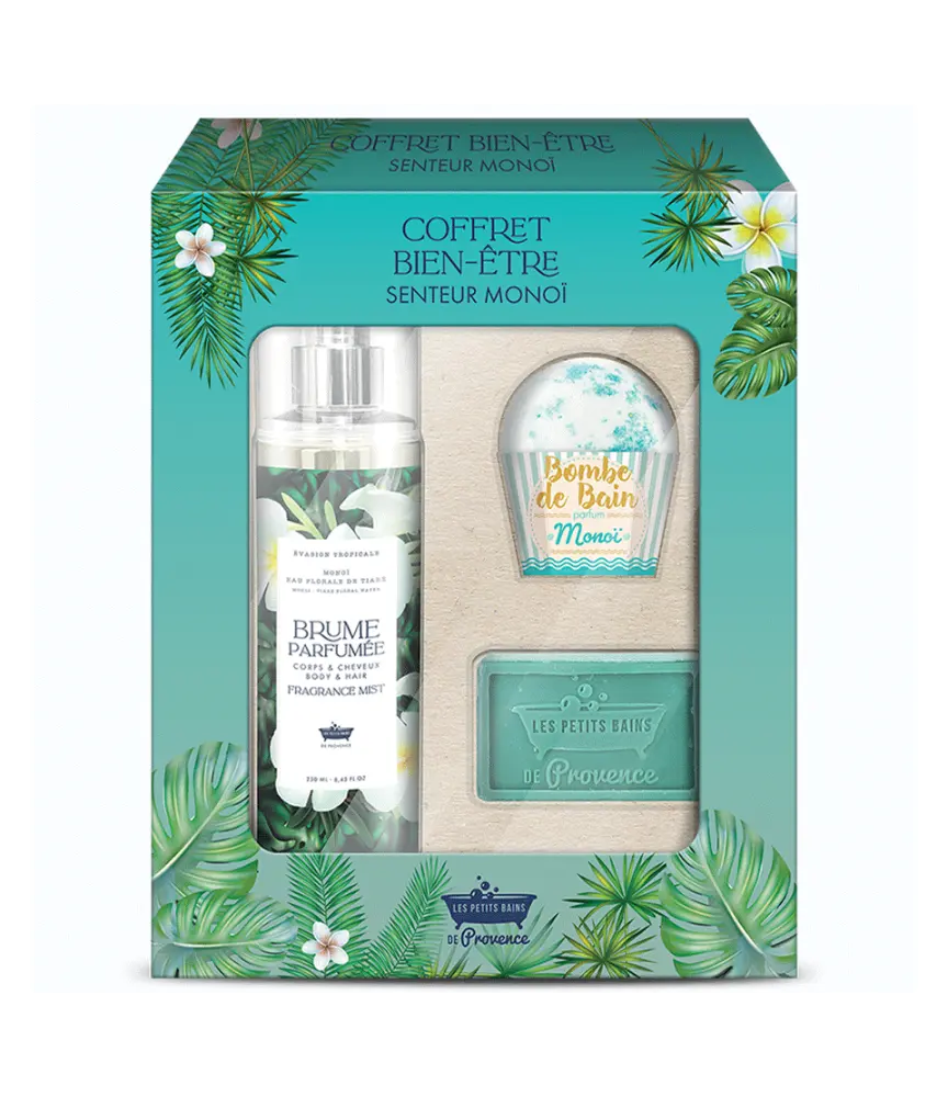Coffret Bien-Etre Monoi Les Petits Bains de Provence