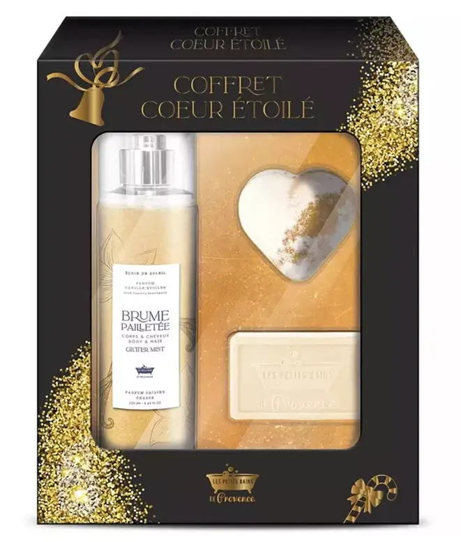 [724Ph240030138] Coffret Cœur Étoilé Les Petits Bains de Provence