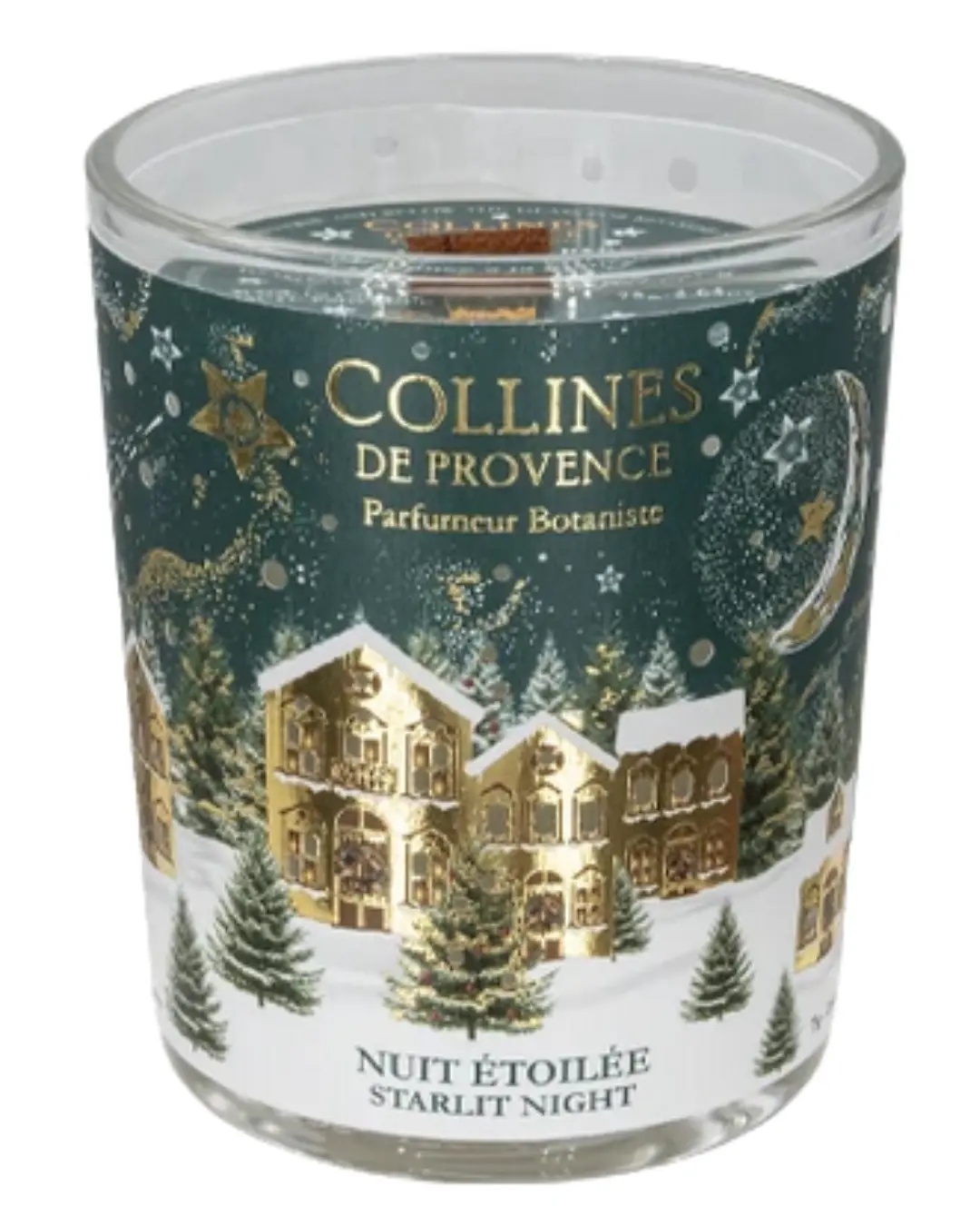 [724Ph240003782] Bougie Parfumée Nuit Etoilée 75g Collines de Provence