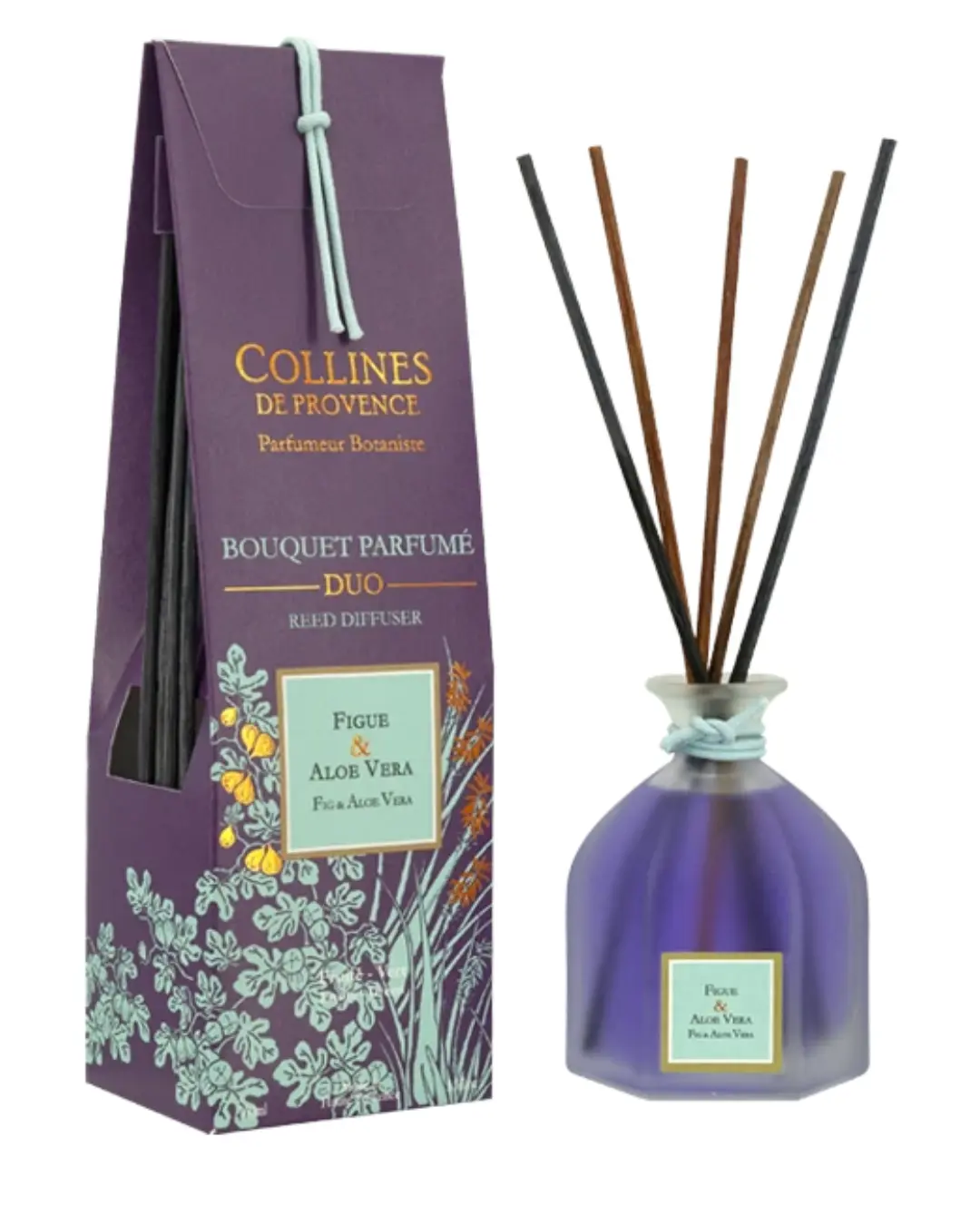 [724Ph240003820] Bouquet Parfumé Figue et Aloé Vera 100ml Collines de Provence