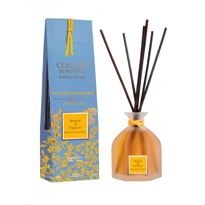 [724Ph240003829] Bouquet Parfumé Monoï & Passion 100ml Collines de Provence