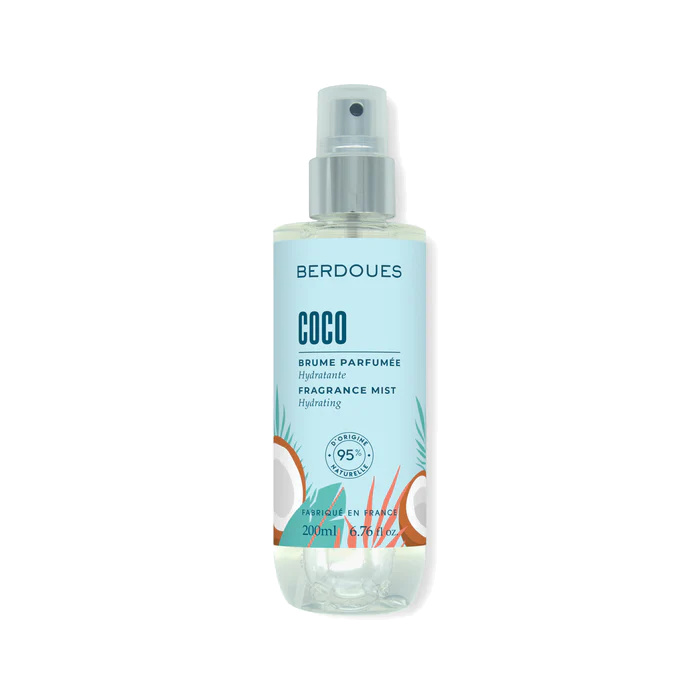 [724Ph240003978] Brume Parfumée Hydratante Coco 200ml Berdoues