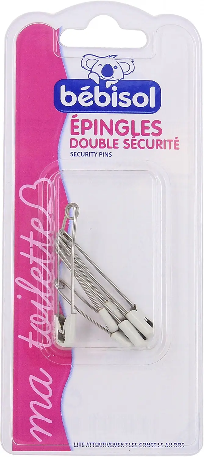 [724Ph240004134] Bébisol 6 Épingles Double Sécurité