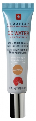 CC Water à la Centella Gel Teint Frais Perfecteur de Peau 15ml Erborian