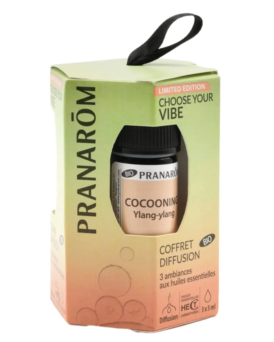 Coffret Choose Your Vibe Bio 3x5ml Pranarôm