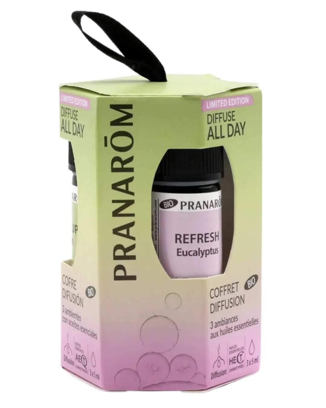 [724Ph240005524] Coffret Diffuse All Day Bio 3x5ml Pranarôm