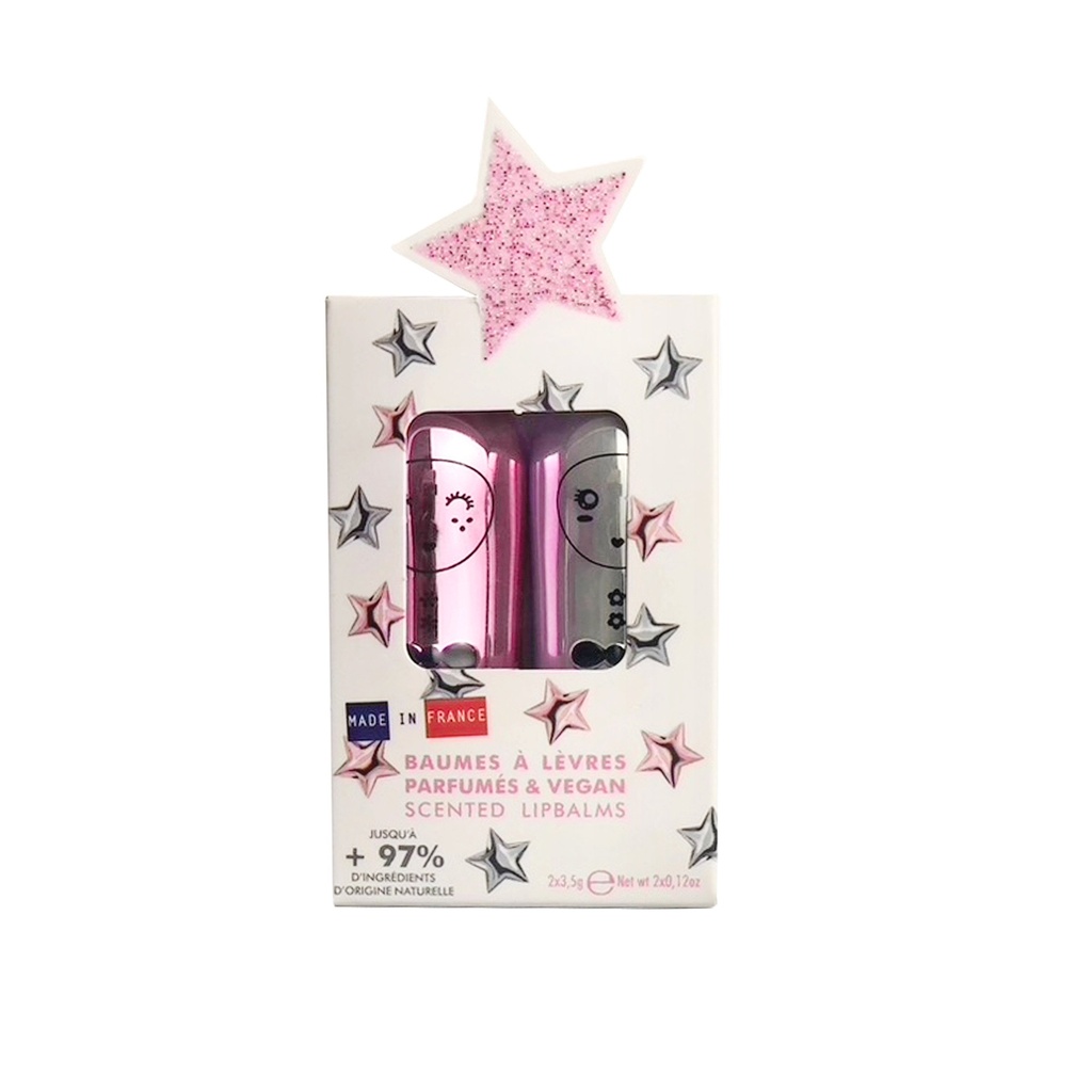 [724Ph240005530] Coffret Duo Baumes Lèvres Silver Rose Inuwet