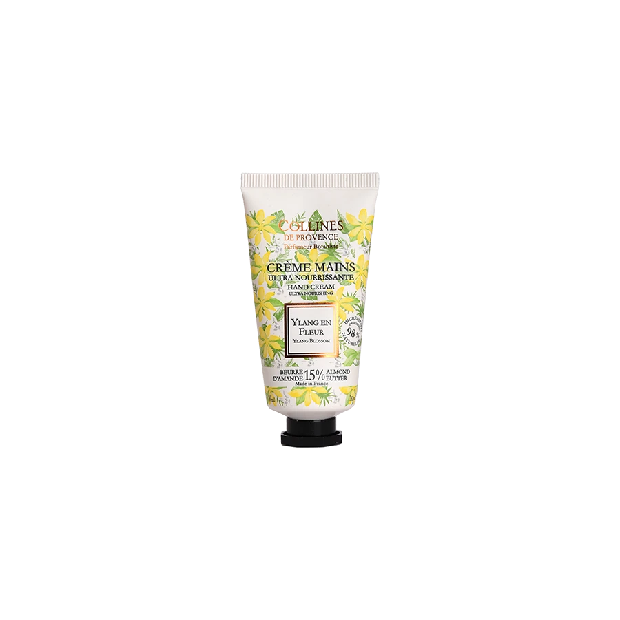 [724Ph240005757] Crème Mains Ylang en Fleur 30ml Collines de Provence