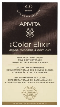 [724Ph240005803] Coloration Permanente 4.0 Marron My Color Elixir Apivita