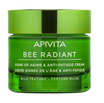 Crème Anti-Âge et Anti-Fatigue Texture Riche Bee Radiant Apivita
