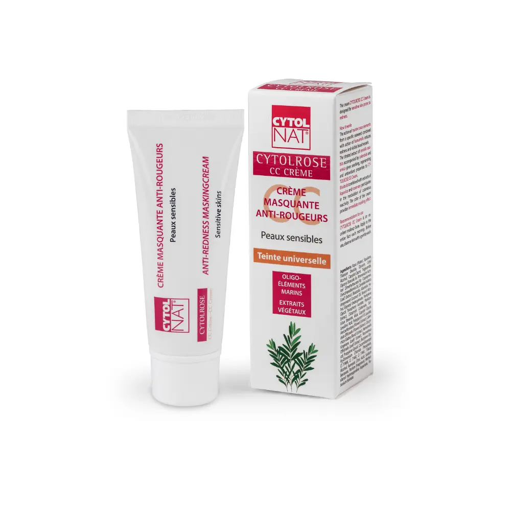 [724Ph240006255] Cytolrose CC Crème Teintée Anti-Rougeurs pour Peaux Sensibles 40ml Cytolnat