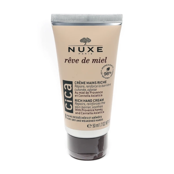 [724Ph240006317] Rêve de Miel Crème mains riche Cica Nuxe 