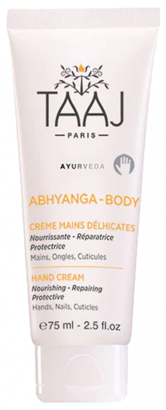 [724Ph240006320] Abhyanga Crème Mains Délhicates 75ml Taaj 