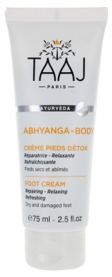 Abhyanga Crème Pieds Détox 75 ml Taaj