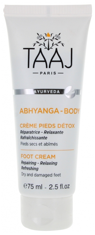 Abhyanga Crème Pieds Détox 75 ml Taaj