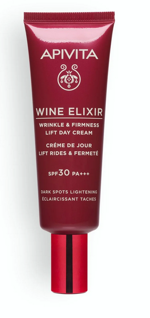 [724Ph240006434] Crème de Jour Lift Rides & Fermeté SPF30 Wine Elixir Apivita