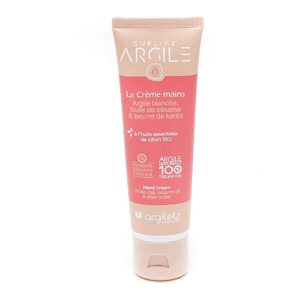 [724Ph240006460] Crème Mains à l'Argile Blanche Argiletz
