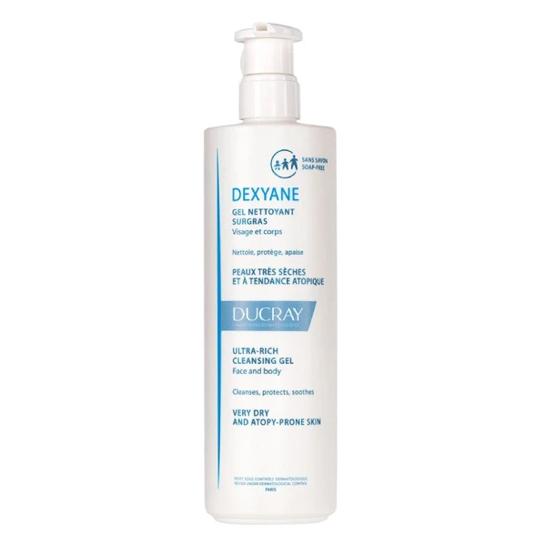 [724Ph240006945] Dexyane Gel Nettoyant Surgras 400ml Ducray 
