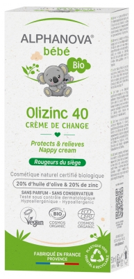 [724Ph240000709] Alphanova Bébé Olizinc 40 Bio 50 g