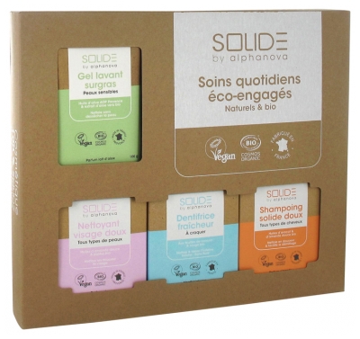 [724Ph240000735] Alphanova Solide Coffret Découverte Solide Peaux Sensibles Bio