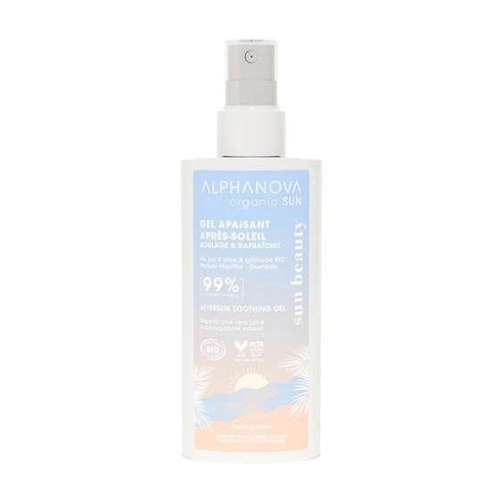 [724Ph240000745] Sun Après-Soleil Gel Apaisant Bio 125 ml Alphanova