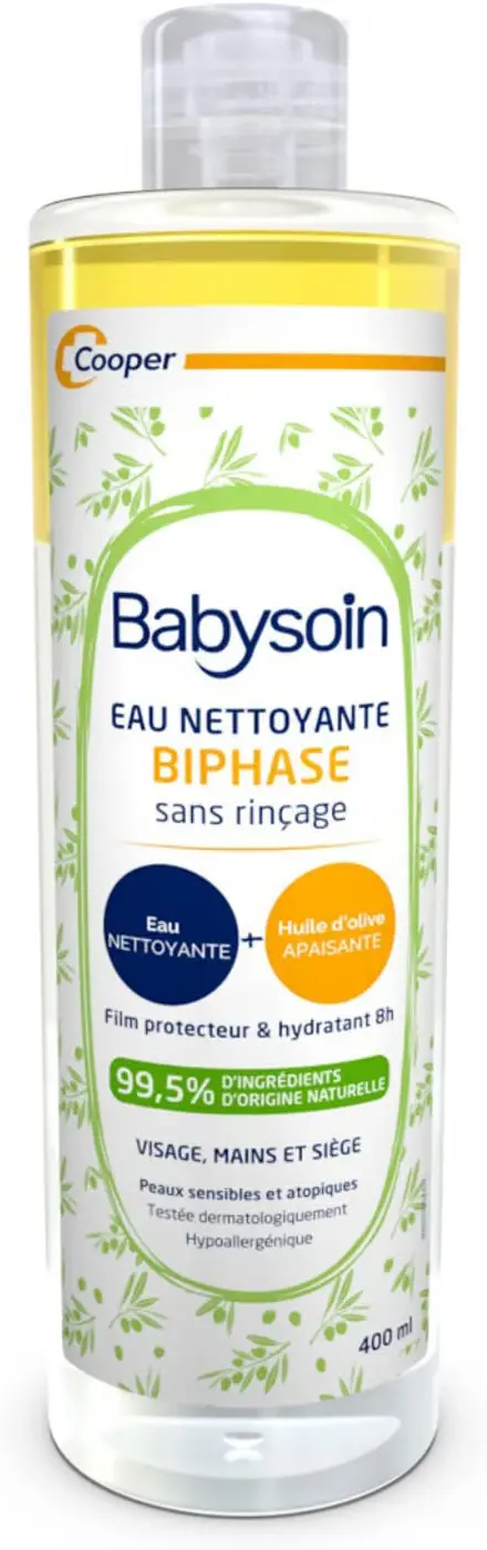 [724Ph240007799] Eau Nettoyante Biphase Babysoin Cooper