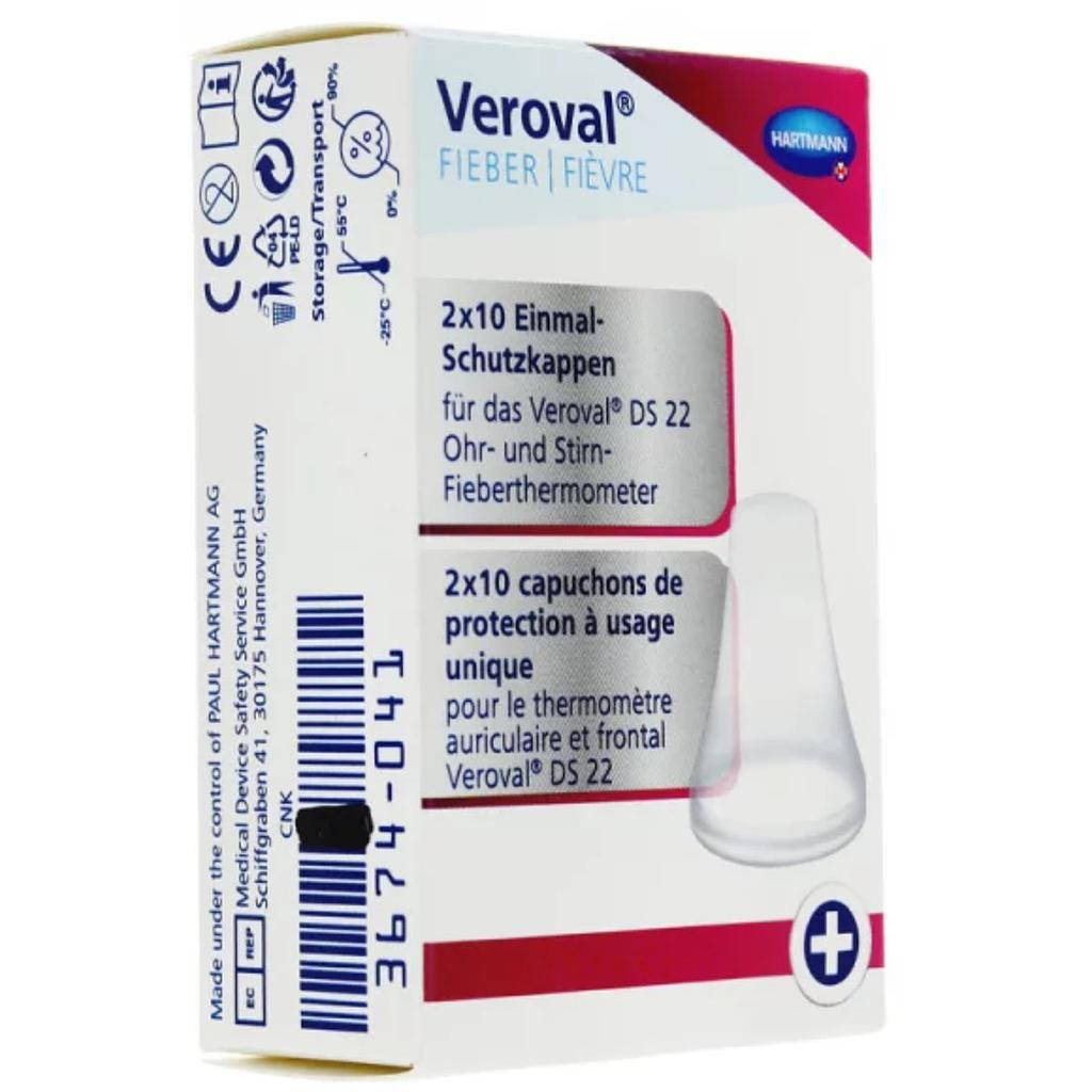 [724Ph240008498] Embouts pour Thermomètre Vevoral Fièvre Hartmann