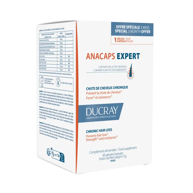 [724Ph240000869] Anacaps Expert 90 Gélules Ducray
