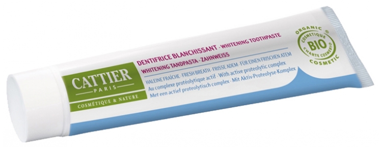 [724Ph240008887] Eridène Dentifrice Haleine Fraîche Bio 75 ml Cattier