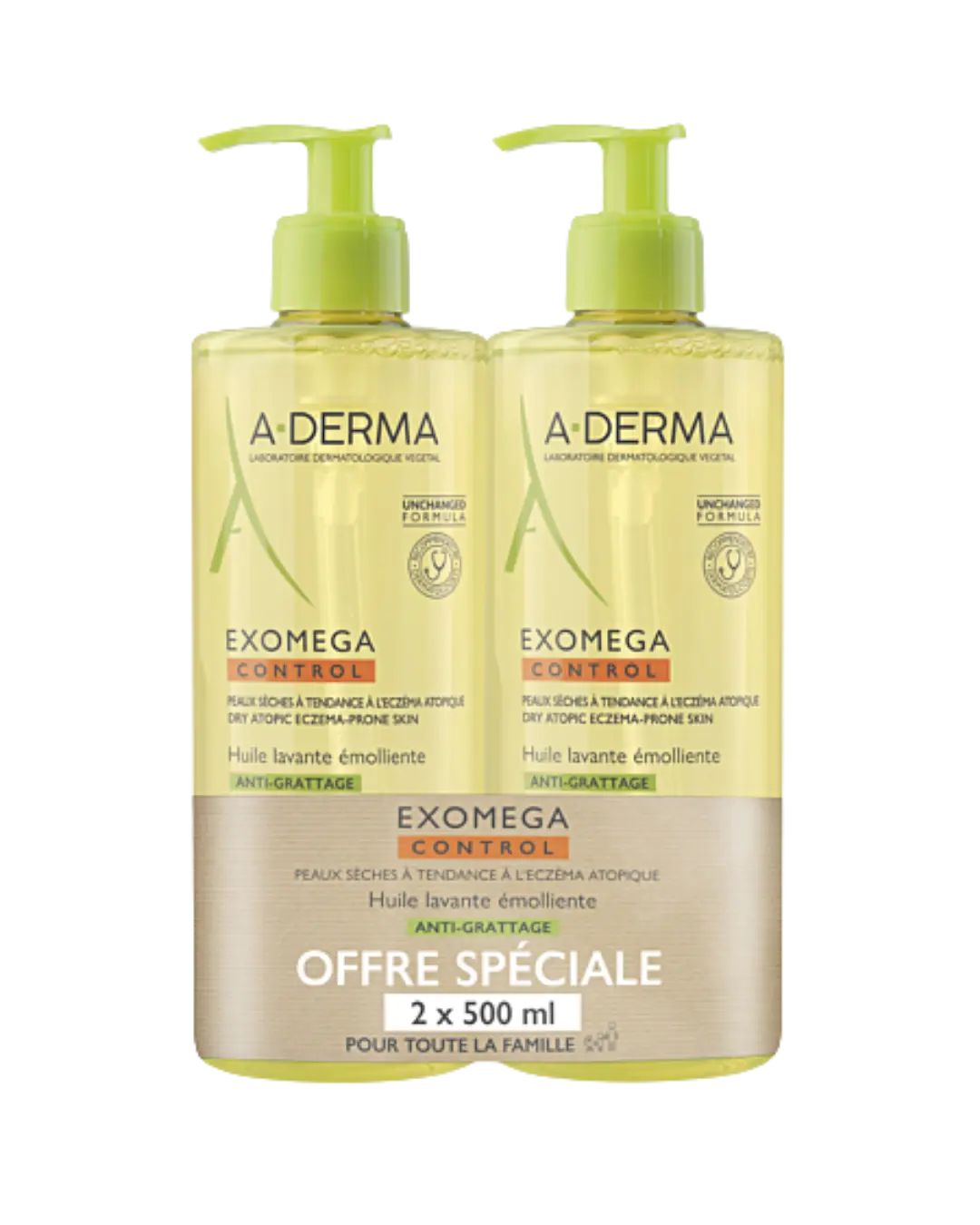 [724Ph240009375] Exomega Control Duo Huile Lavante Emolliente A-Derma