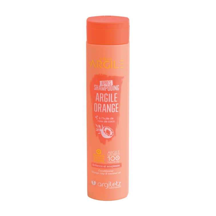 [724Ph240000945] Après-shampooing Argile Orange 200ml Argiletz