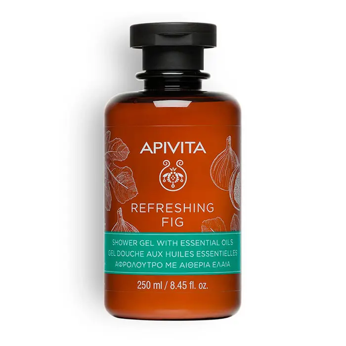 Gel Douche aux Huiles Essentielles Refreshing Fig Apivita