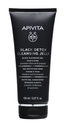 Gel Nettoyant Noir Visage & Yeux Black Detox Apivita