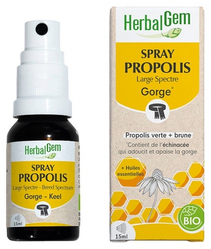 Spray Propolis Large Spectre 15ml HerbalGem