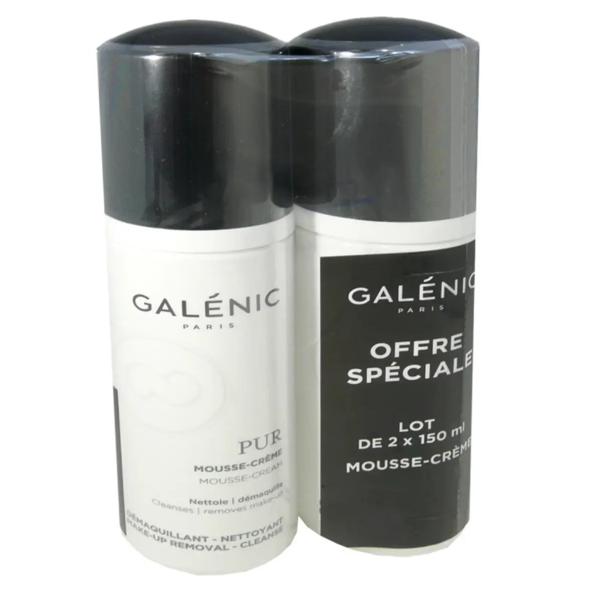 Pur Mousse Crème Démaquillant 2 x 150ml Galénic