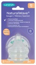 Lansinoh Natural Wave 2 Tétines Débit Moyen