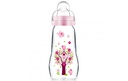  Feel Good Biberon 1er Age en Verre Rose 260ml 2+mois Mam
